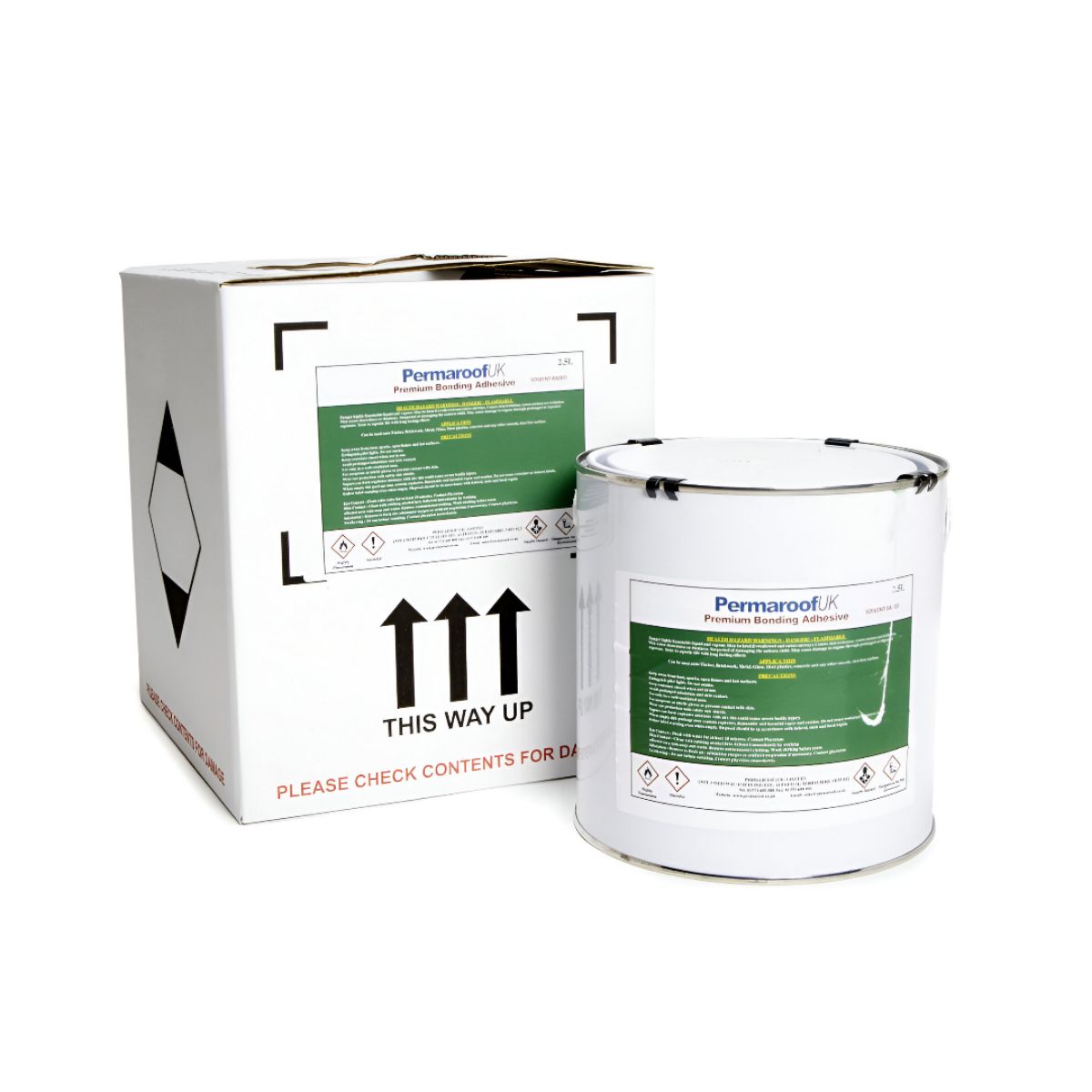 PERMAROOF BONDING ADHESIVE 2.5l (1l = 2m2) PROOFBA2.5
