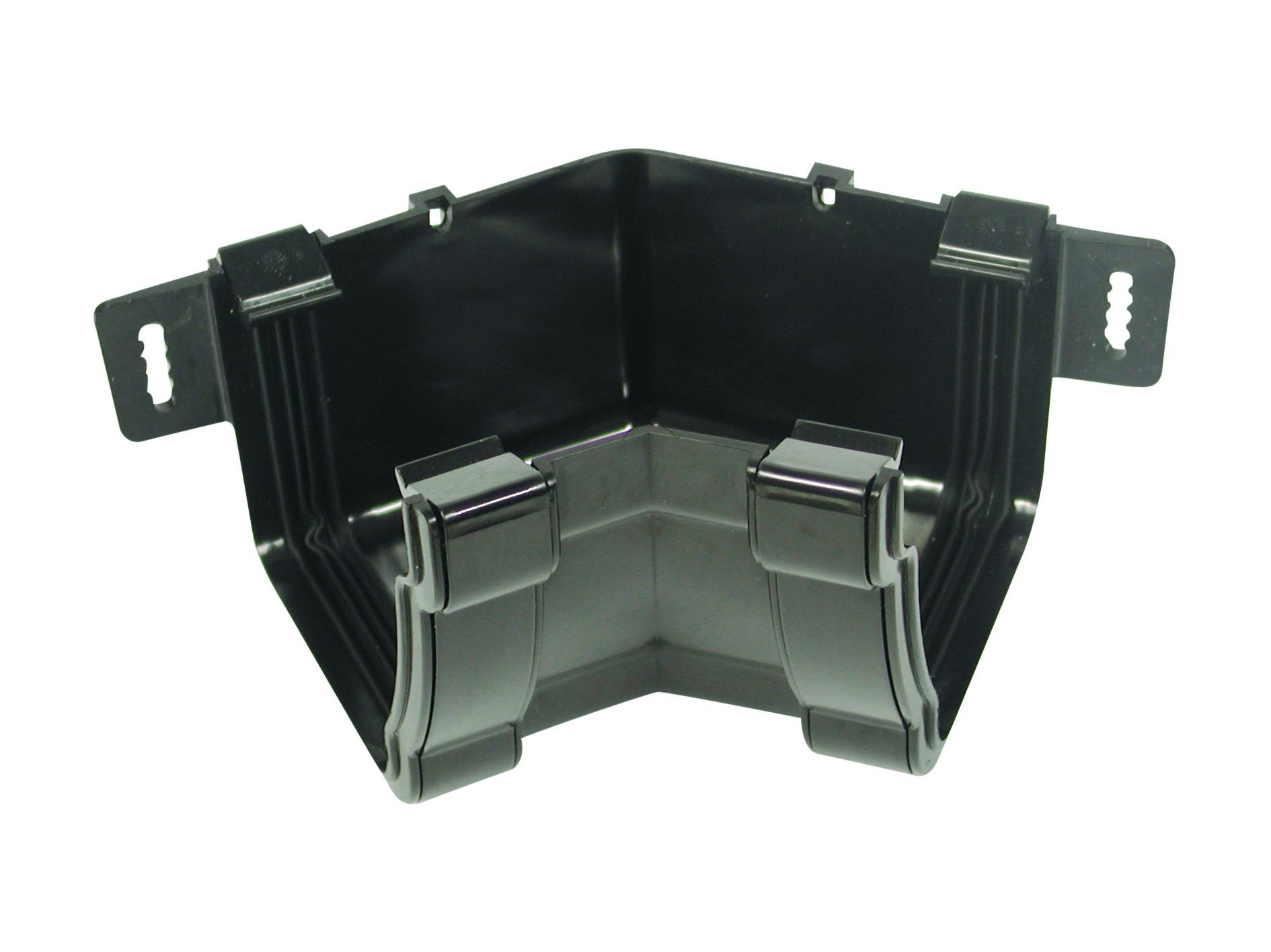 OSMASTORM 8T844 PVCU GUTTER ANGLE INTERNAL 45deg 111mm 8T844B BLACK