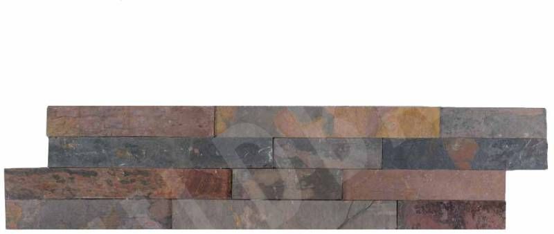 BRADSTONE SLATE SLIPS 650 x 150 x 10-20mm RUSTIC GOLD (PACK OF 6) 22790