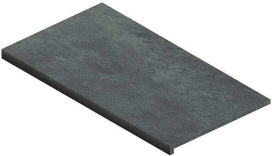 GLOBAL STONE STATION PORCELAIN DOWNSTAND COPING 600 x 350mm IRON SIOH3560S