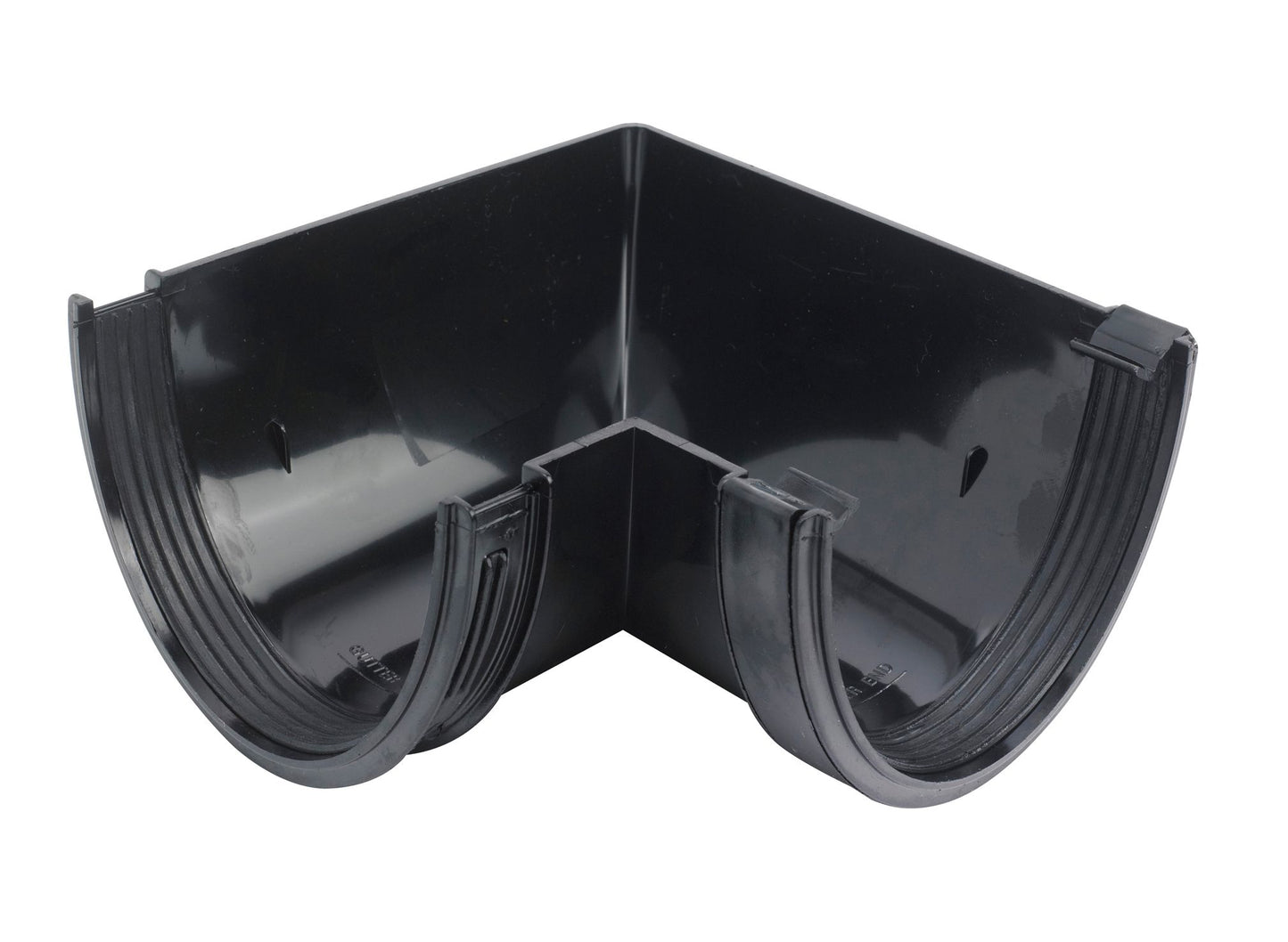 OSMA DEEPLINE 113mm GUTTER ANGLE 90deg BLACK 9T903B