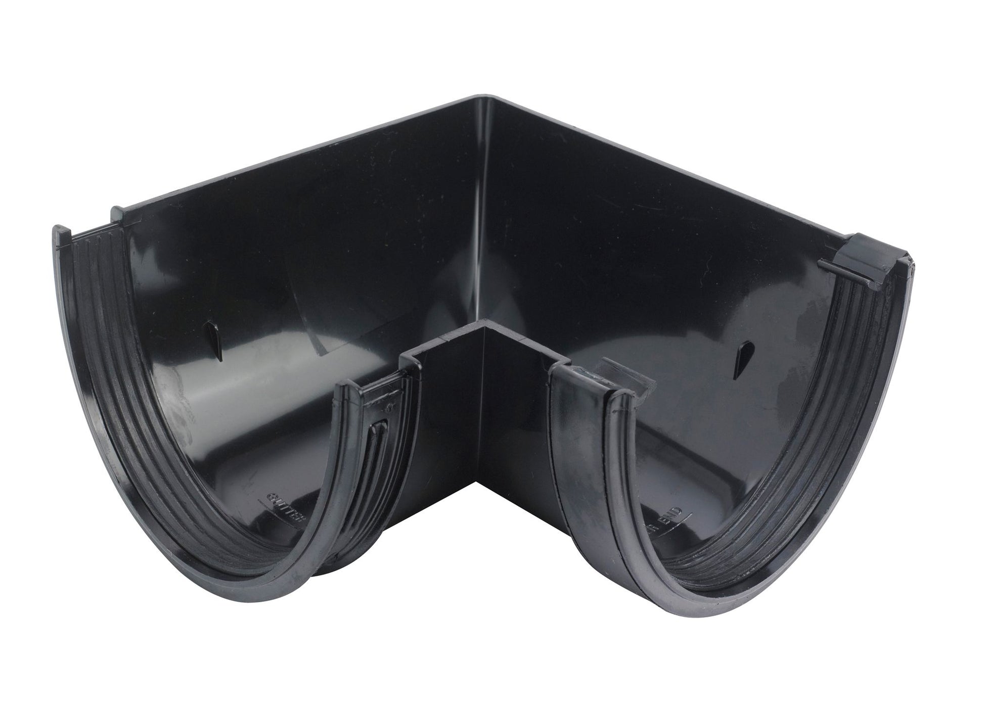 OSMA DEEPLINE 113mm GUTTER ANGLE 90deg BLACK 9T903B