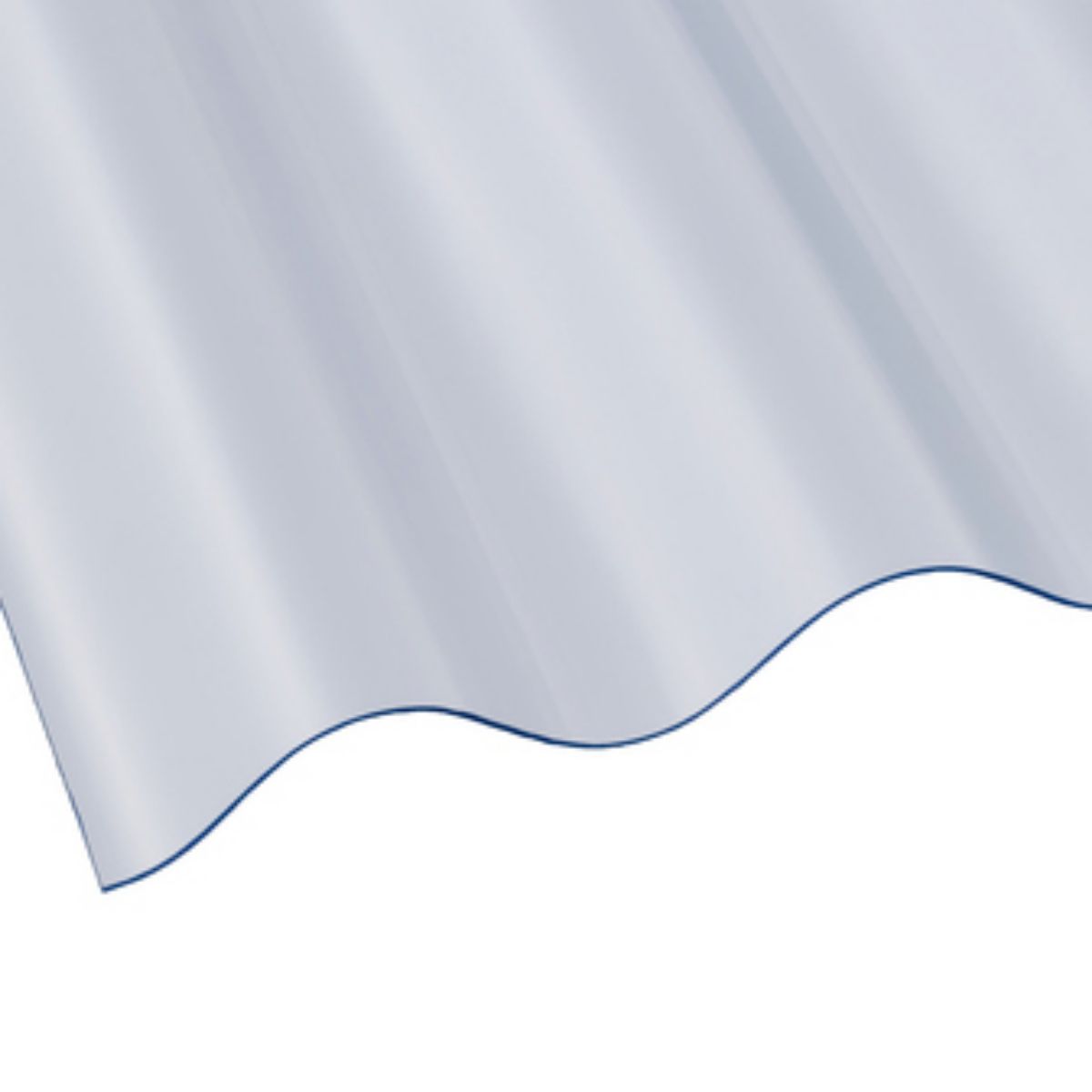 ARIEL VISTALUX ASB HEAVY DUTY PVC CORRUGATED SHEET 10' 3" x 762 x 651mm WIDTH COVER 19012