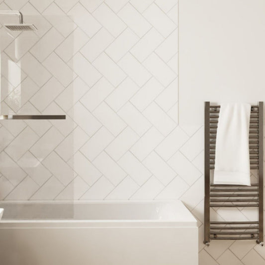 YTC CN3015GLWH TILE 300 x 150mm GLOSS WHITE (22 TILES PER M2)