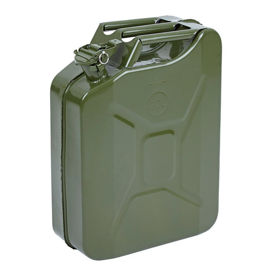 20l GREEN STEEL JERRY CAN M20JC