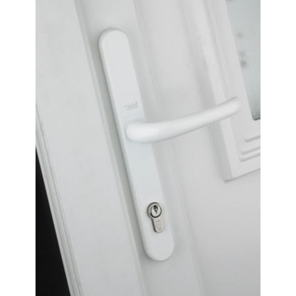 YALE PVCU UNIVERSAL REPLACEMENT DOOR HANDLE WHITE P-PVC-RH-WH