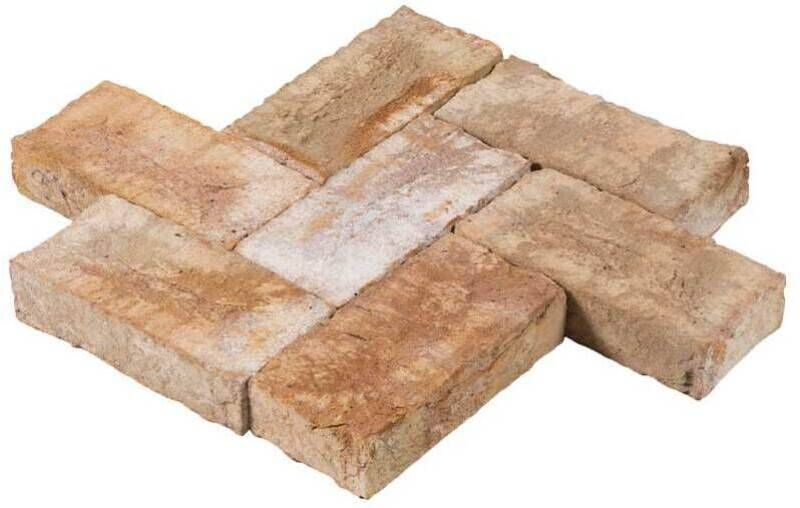 GLOBAL STONE CLAY PAVER COLLECTION 210 x 100 x 50mm MELLOW BLEND MBCP2110