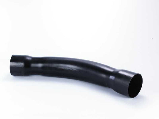 POLYPIPE RIDGIDUCT BEND 94mm x 90deg BLACK RBDB94X90X0.42