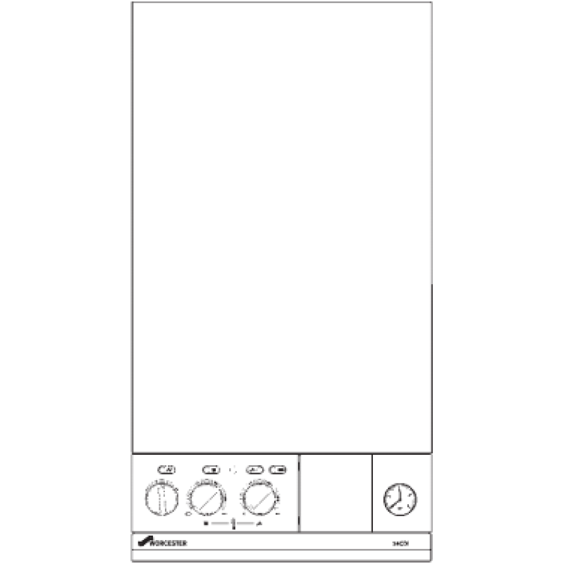 WORCESTER GREENSTAR 36CDI COMPACT NG COMBI BOILER 7733600056 107272