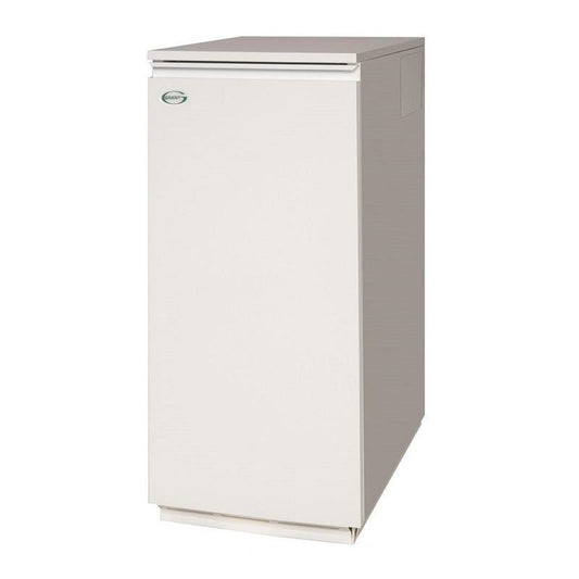 GRANT VORTEX ECO FLOOR STANDING UTILITY OIL BOILER NO FLUE ERP 21/26kw VTXECO2126