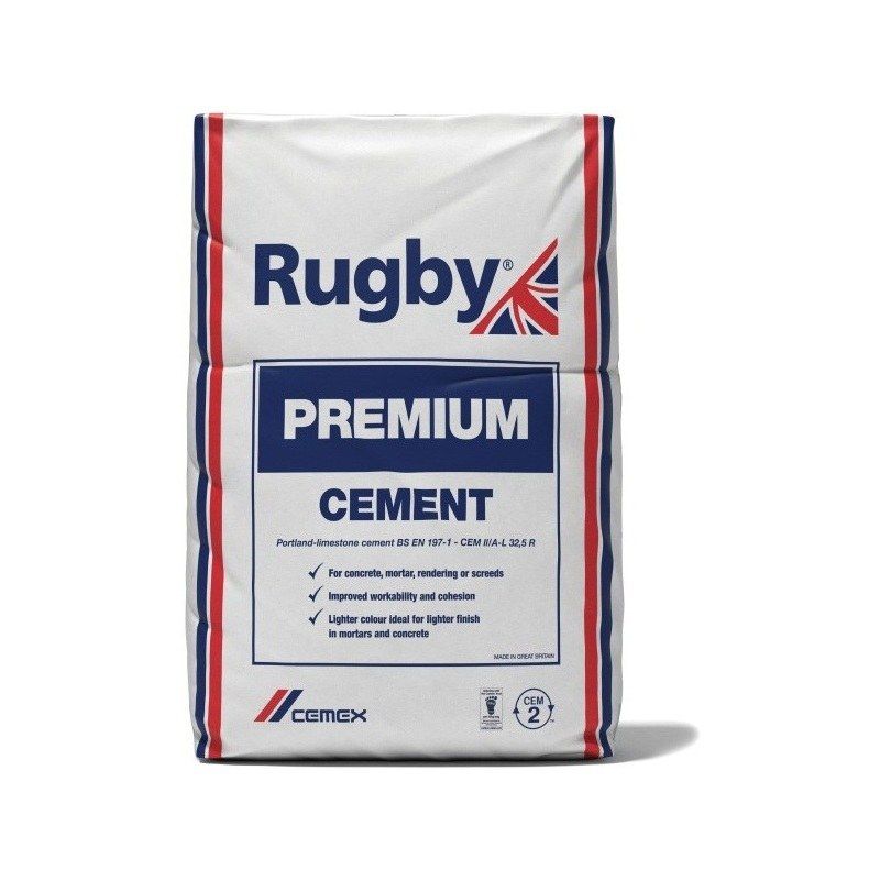 Rugby Premium Cement (Paper Bag) 25kg 10110210