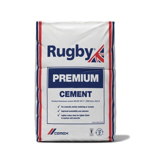 Rugby Premium Cement (Paper Bag) 25kg 10110210