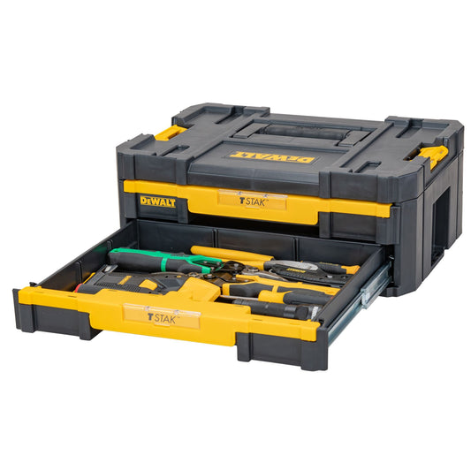 DeWalt T-Stak 4 2 Drawer Storage Case | DWST1-70706