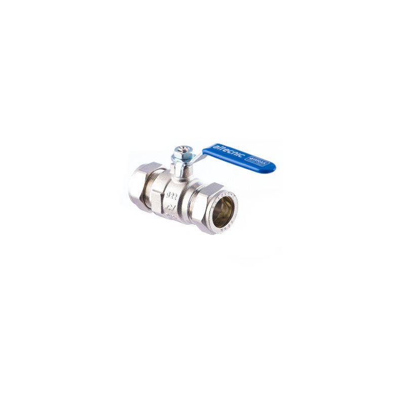 ALTECNIC LEVER BALL VALVE CXC 28mm BLUE HANDLE AI-373B28