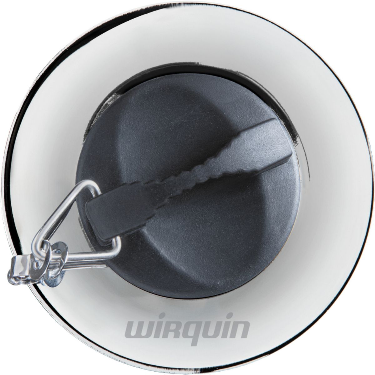WIRQUIN SLOTTED BASIN WASTE 1.1/4" CHROME C/W PLUG & BACK NUT 30120602