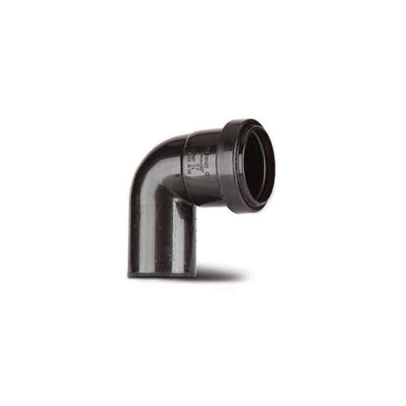 POLYPIPE PUSHFIT SWIVEL BEND 40mm x91.25deg WP24 WP24B BLACK