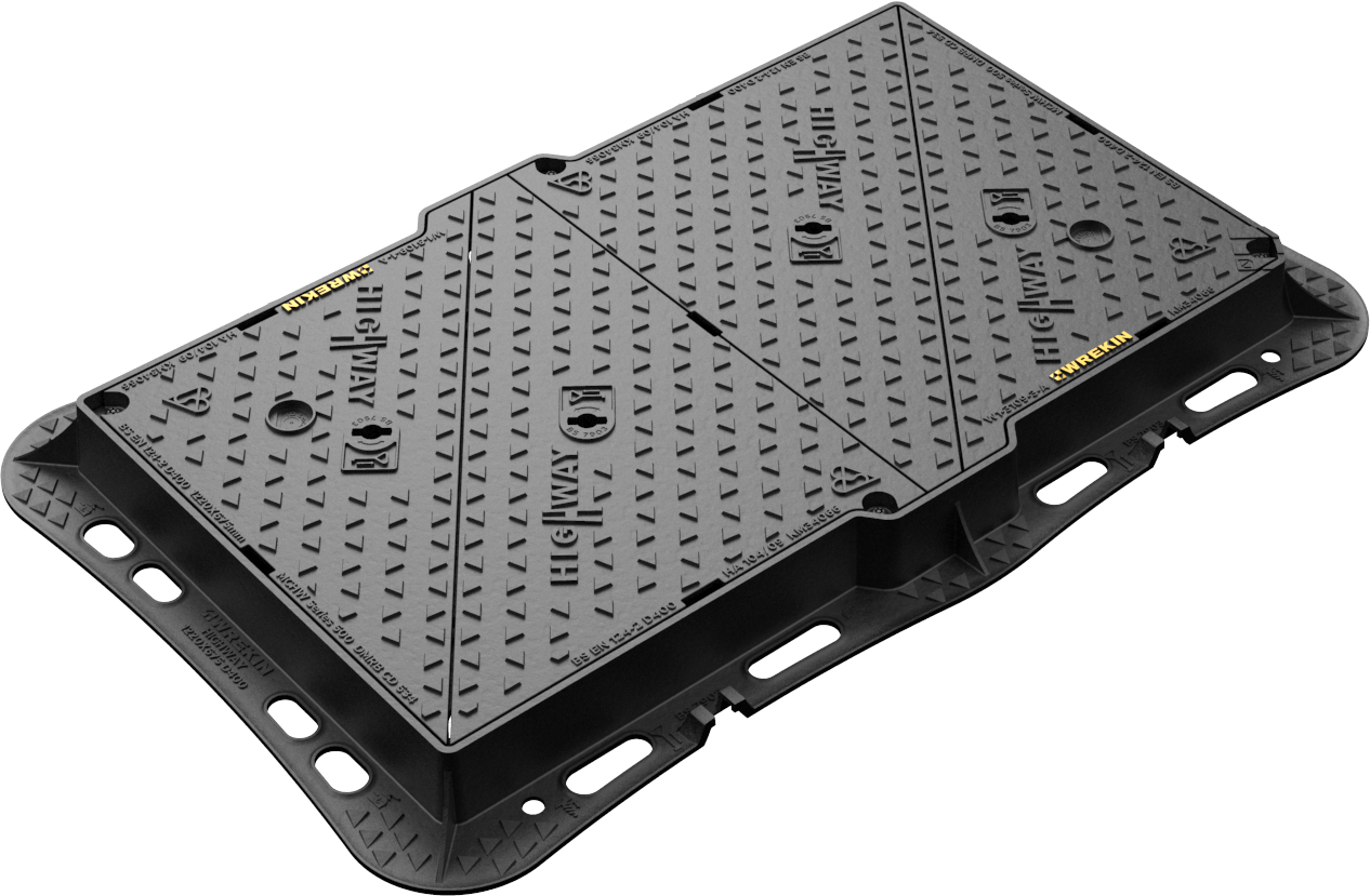 WREKIN (A370) MHC 1220 x 675 x 100mm HIGHWAY D400 DI D/T DMT0D4/1267/KH