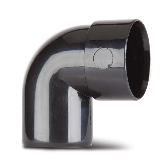POLYPIPE ABS SWIVEL BEND 40mm x 92.5deg WS24 WS24B BLACK