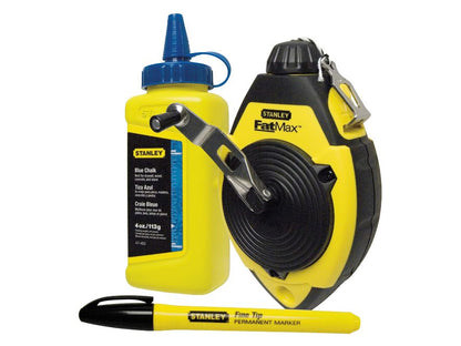 STANLEY STA047681 CHALK CHALK LINE SET 30M