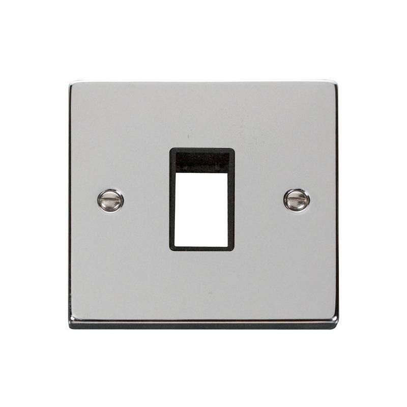 CLICK VPCH401BK 1 GANG PLATE SINGLE APT MG