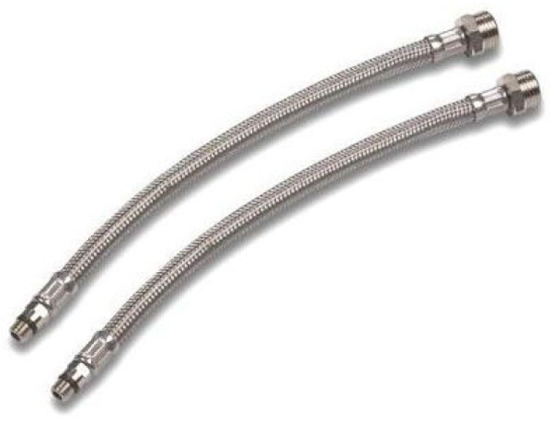 EMBRASS FLEXIBLE TAP TAILS MONOBLOC M10 x 15 x 300mm WRAS (PAIR) 324560