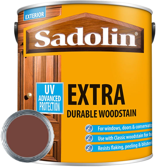 SADOLIN EXTRA EXTERIOR WOODSTAIN 2.5l TEAK 5028535