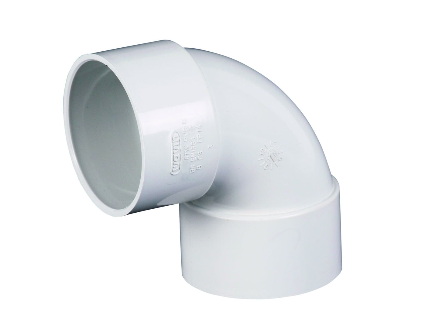 OSMAWELD 5M161 PVCC BEND 90deg 40mm 5M161W WHITE