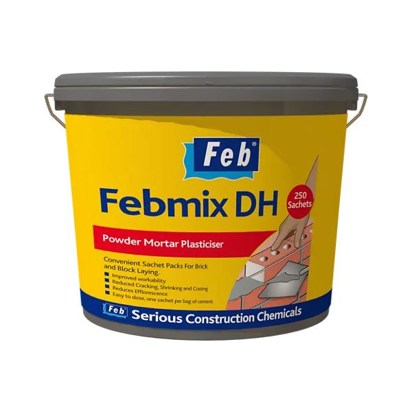 Sika Everbuild Febmix DH Mortar Plasticiser Satchets (Pack 250) FBMIXDH