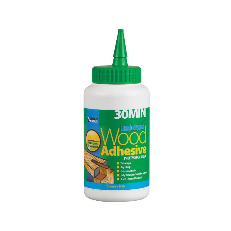 Everbuild Lumberjack 30 Min Pu Wood Adhesive Liquid 750G 30MINPU7