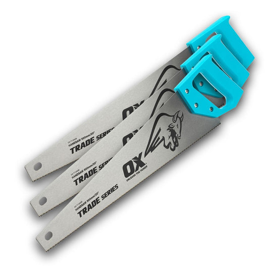 OX-T133703 TRADE HAND SAW 550mm / 22in. TRIPLE PACK