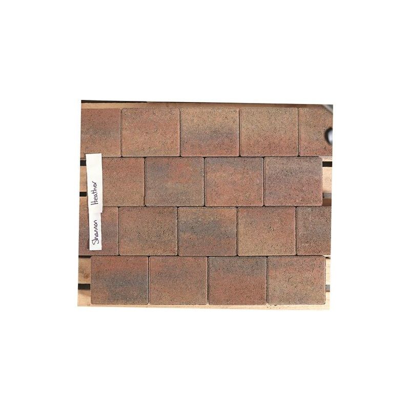 TOBERMORE SHANNON DUO 50mm PAVING (13.86m2) PACK HEATHER SHA50DUOHEA