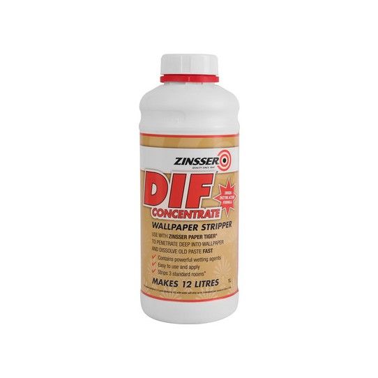ZINSSER DIF CONCENTRATE WALLPAPER STRIPPER 1l ZN7320001D1