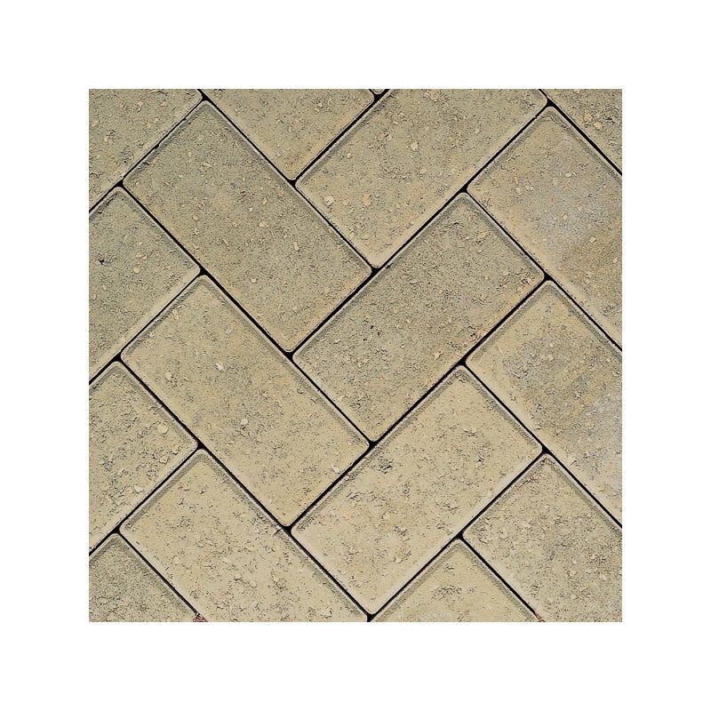 BRADSTONE EUROPA DRIVEWAY PAVIOUR 200 x 100 x 60mm BUFF 01998