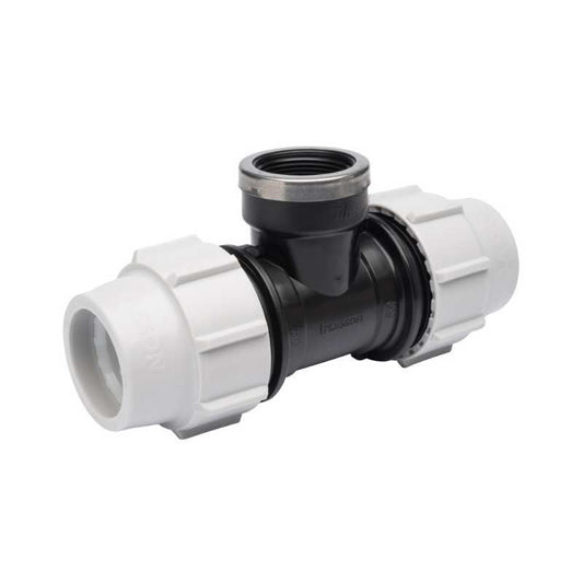 PLASSON FEMALE OFFTAKE TEE 3/4" x 25mm PL071400025007