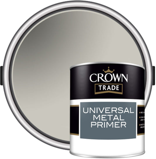 CROWN TRADE UNIVERSAL METAL PRIMER 1l GREY 5078044