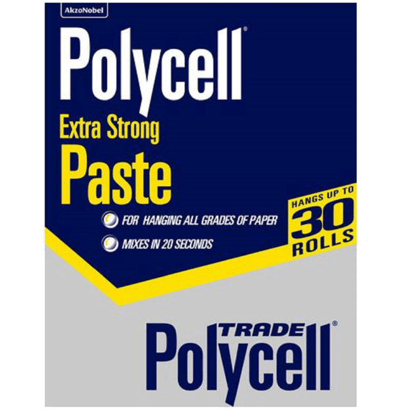 POLYCELL TRADE EXTRA STRONG WALLPAPER PASTE 30 ROLL 5093068