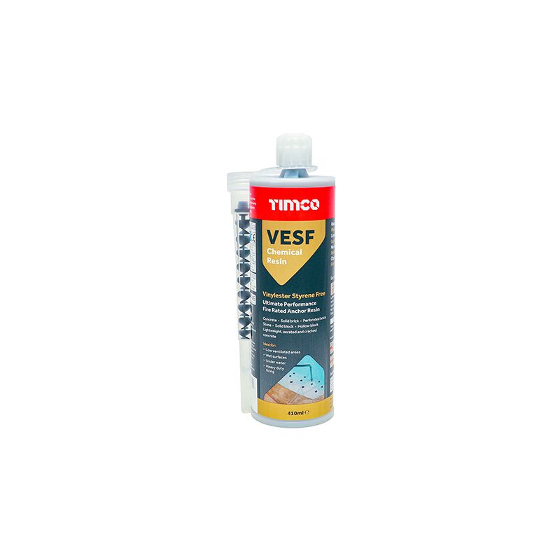 TIMCO MULTI-FIX STYRENE FREE RESIN CARTRIDGE 410ml VESF410