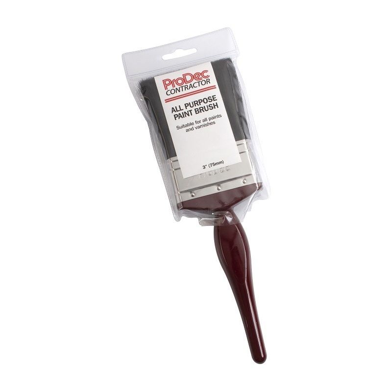 RODO PBPT016 PRODEC ALL PURPOSE PAINT BRUSH 3" 3 INCH