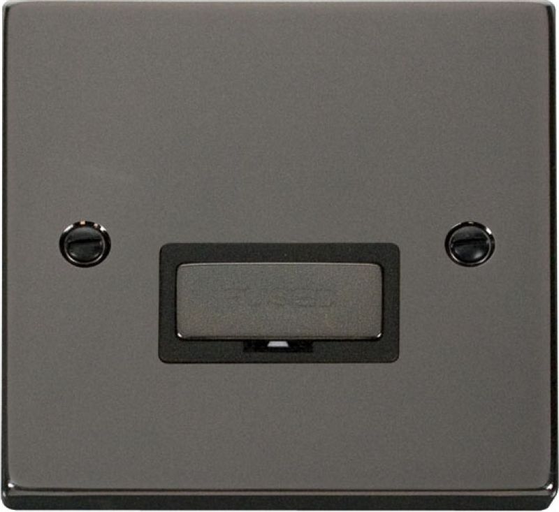CLICK VPBN750BK 13A UNSW SPUR BLK NICKEL