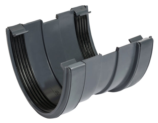 OSMA DEEPLINE 113mm GUTTER UNION ANTHRACITE GREY 9T909AG