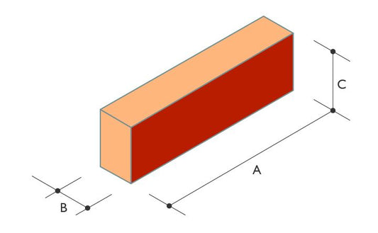 IBSTOCK SPACER BED SLIP SMOOTH RED 30mm