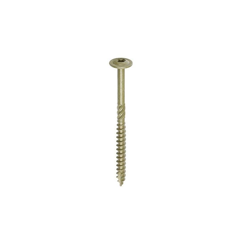TIMCO INDEX SCREW WAFER HEAD 6.7 x 95mm (BOX 50) GREEN 95INW