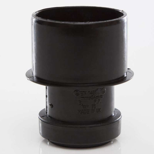 POLYPIPE PUSHFIT REDUCER 50 x 32mm WP70 WP70B BLACK