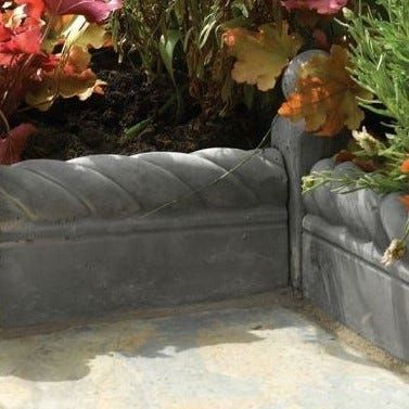 BRADSTONE RUSTIC ROPE TOP EDGING 150 x 50 x 600mm OLD GRANITE 21097