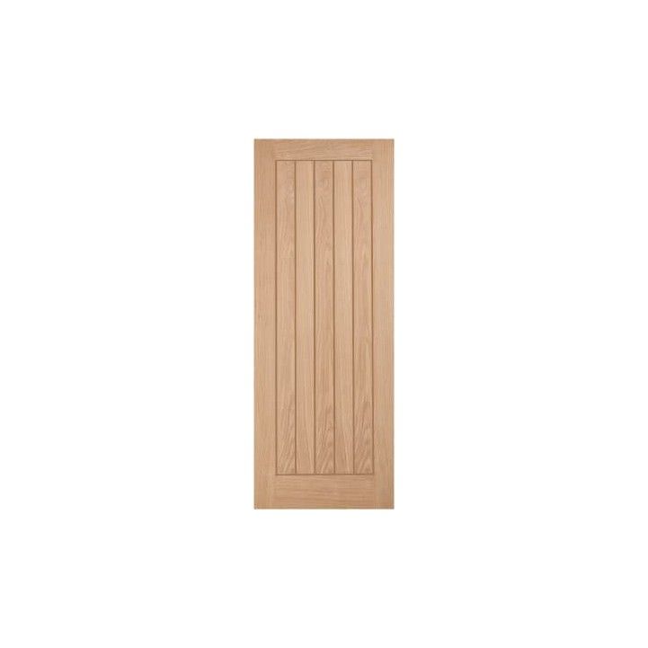 LPD UNFINISHED OAK BELIZE INTERNAL FD30 DOOR 78 x 24" 1981 x 610 x 44mm OBELFC24