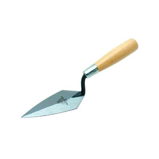 MARSHALLTOWN M/T456 WOODEN PHILADELPHIA POINTING TROWEL 6"