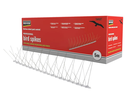 PEST-STOP PRCPSPBS10 PRO METAL STRIPS BIRD SPIKES 10 x 500mm