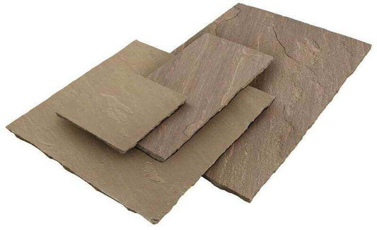 GLOBAL STONE 600 SERIES NATURAL SANDSTONE PROJECT PACK 15.30m2 COUNTRY GREEN GRSP1530