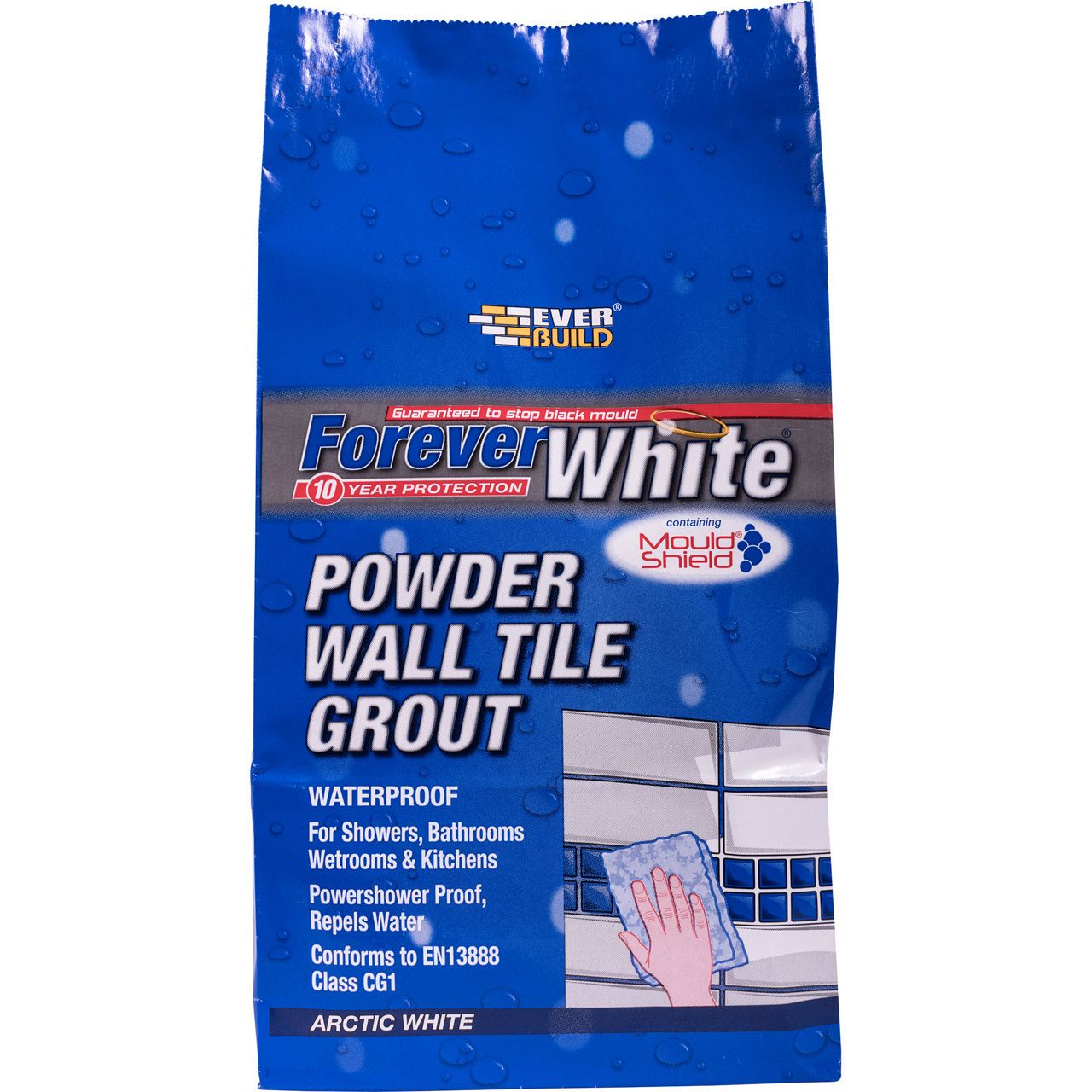 Everbuild Forever White Wall Tile Grout 3Kg FWPOWGROUT3