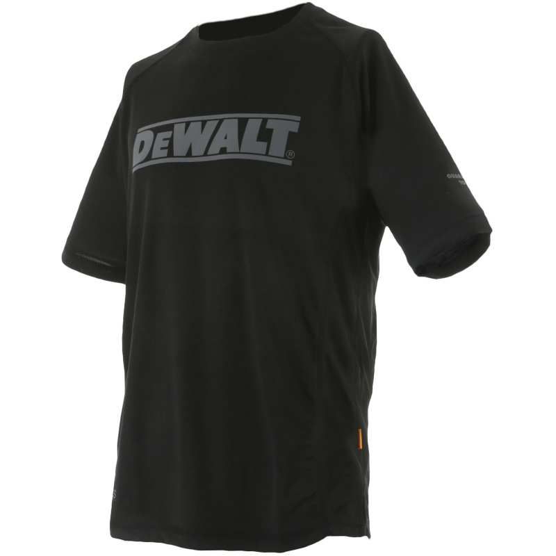 DEWALT EASTON BLACK PWS PERFORMANCE T SHIRT EXTRA LARGE